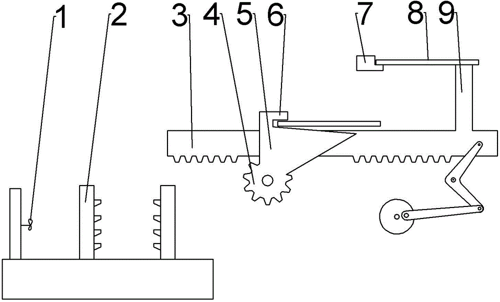 Plate turning machine