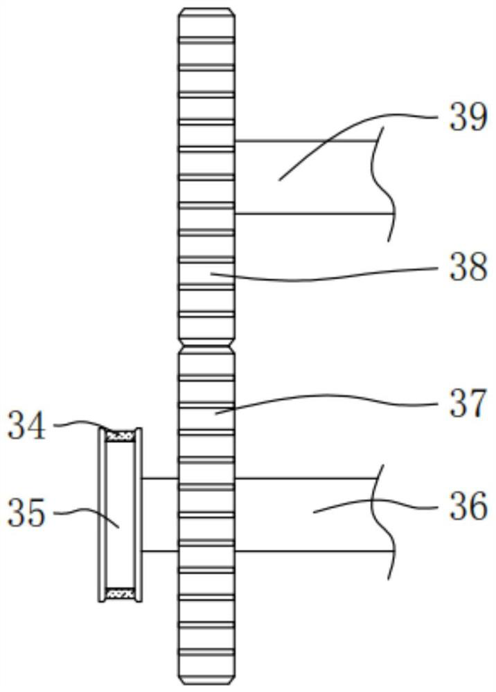 Efficient grinder for flour processing and application method thereof