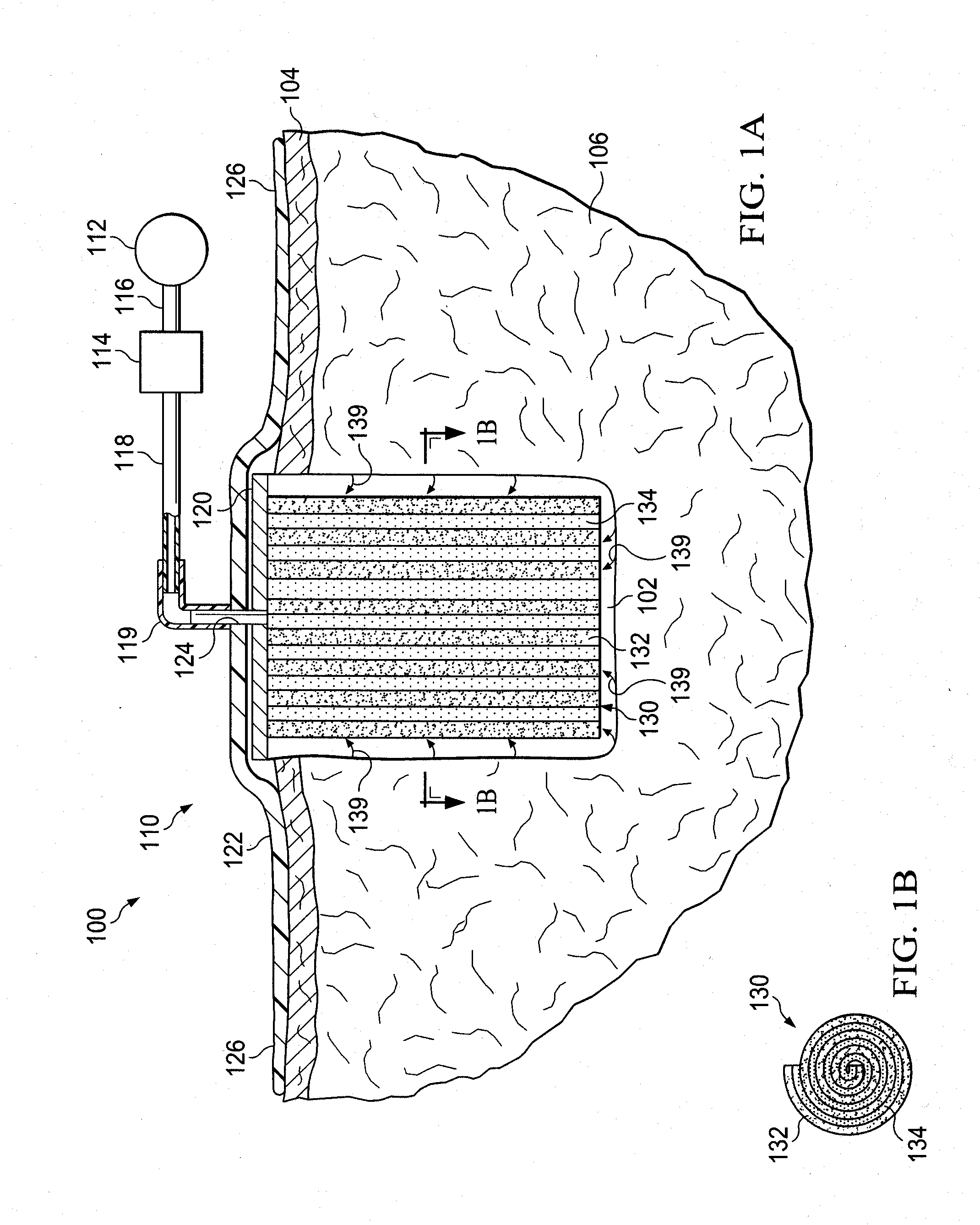 Tissue roll scaffolds