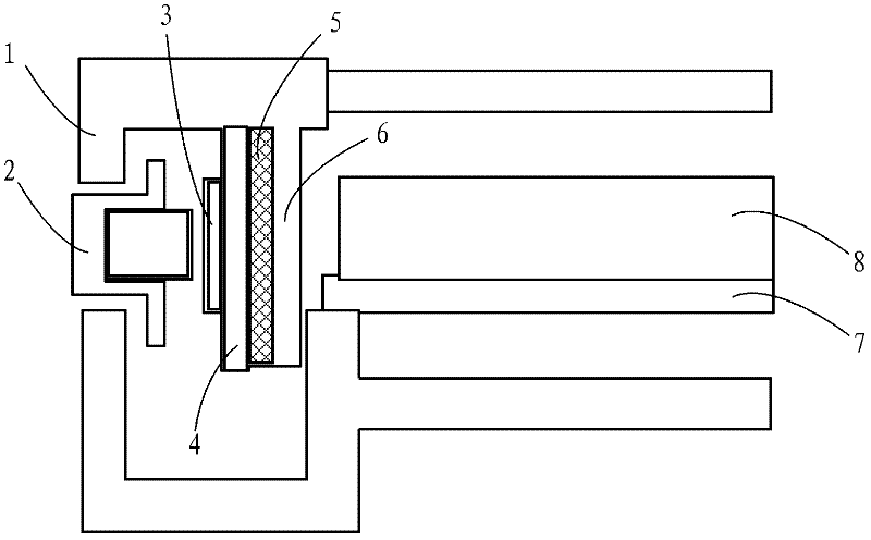 Support reinforcing device, support reinforcing piece and side key device