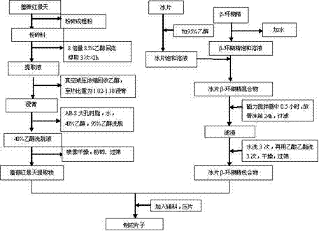 Chinese medicinal composition for resisting anoxia and fatigue and preparation method thereof