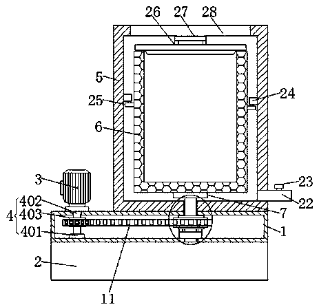 Water removal device for feather production