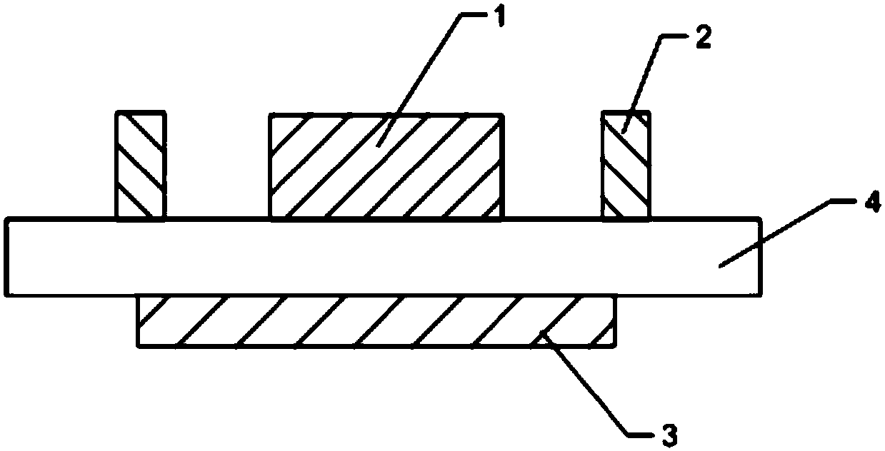 Composite board for power distribution cabinet