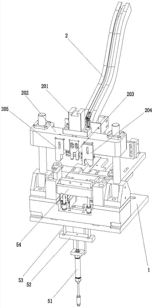 Riveting terminal machine