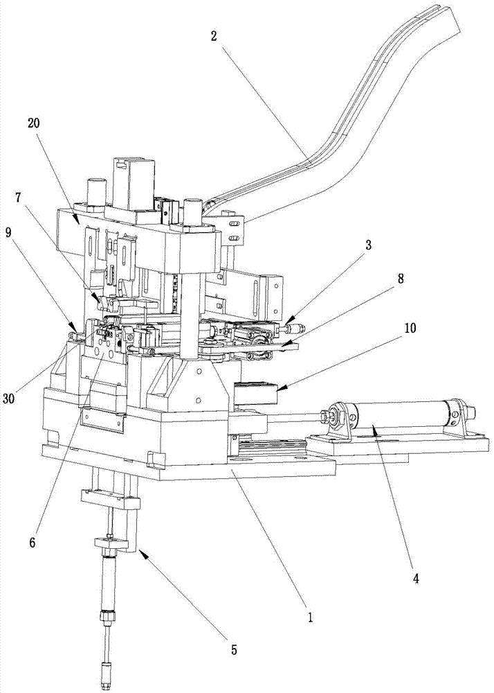 Riveting terminal machine