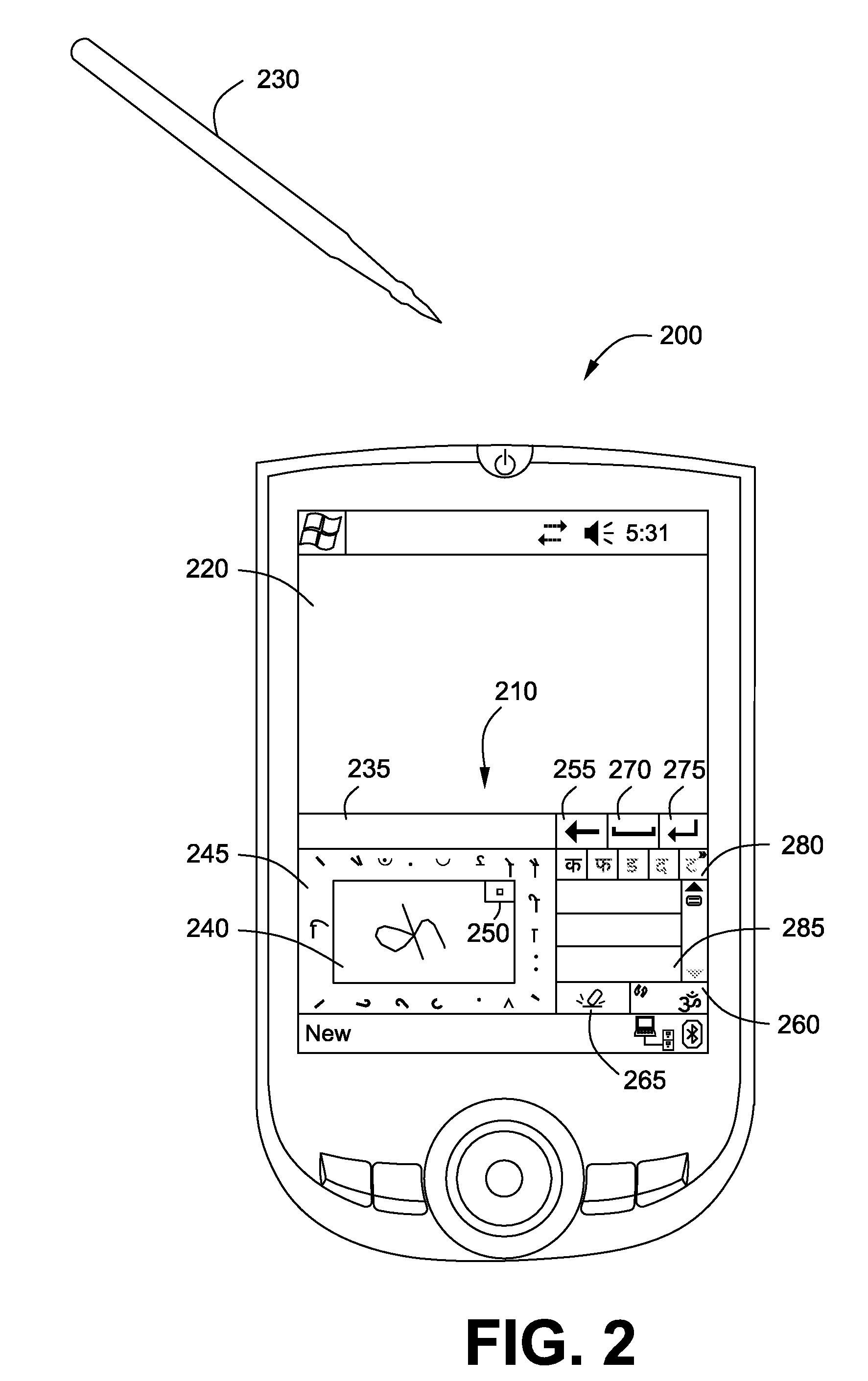 Compact Stylus-Based Input Technique For Indic Scripts