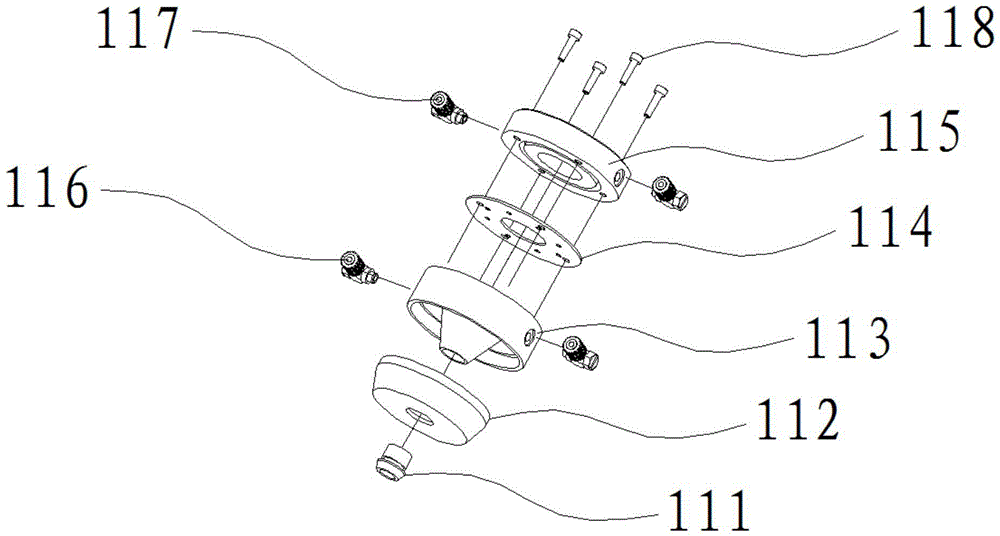 Laser welding seam coaxial blowing protection device and application method