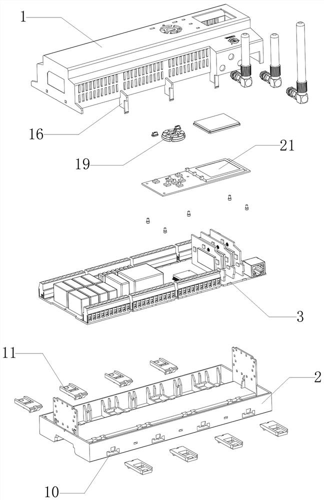 Intelligent integrated controller based on AIot technology and use method thereof