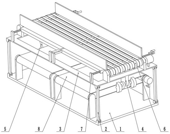 Fish tofu conveying device