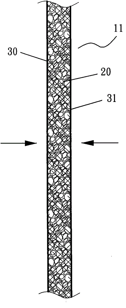 Sound-absorbing composite structure