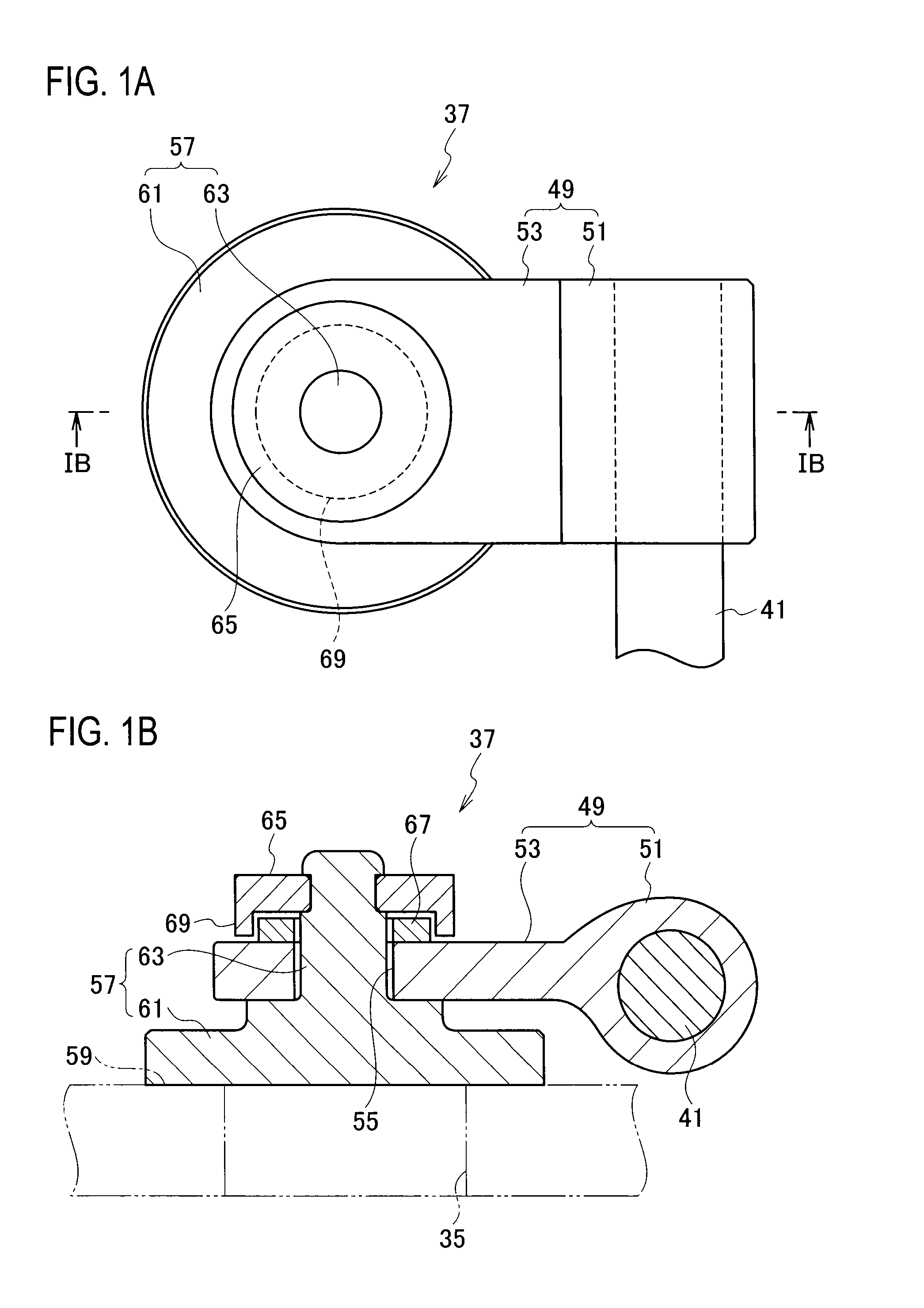 Variable flow valve mechanism and vehicle turbocharger