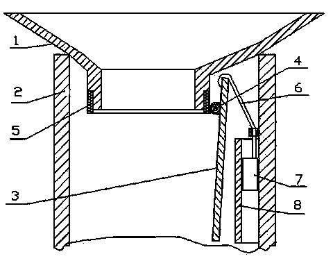 Deodorant water floor drain capable of being automatically opened and closed