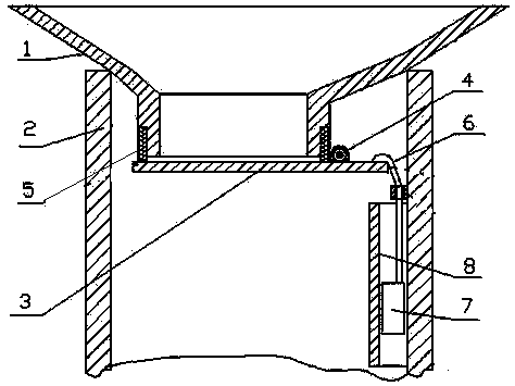 Deodorant water floor drain capable of being automatically opened and closed