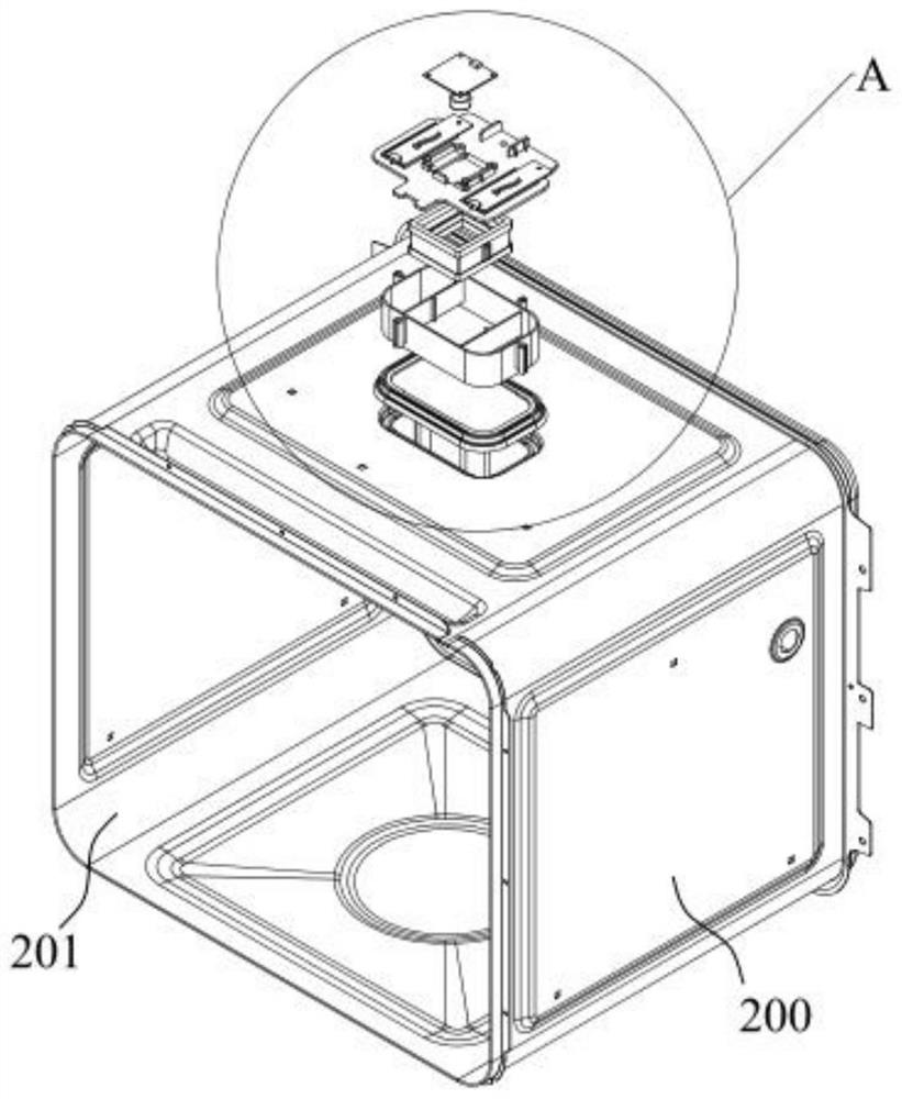 Oven camera module and oven