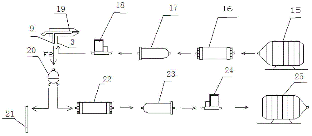 Miniature onboard cloud droplet sampling system and working method thereof