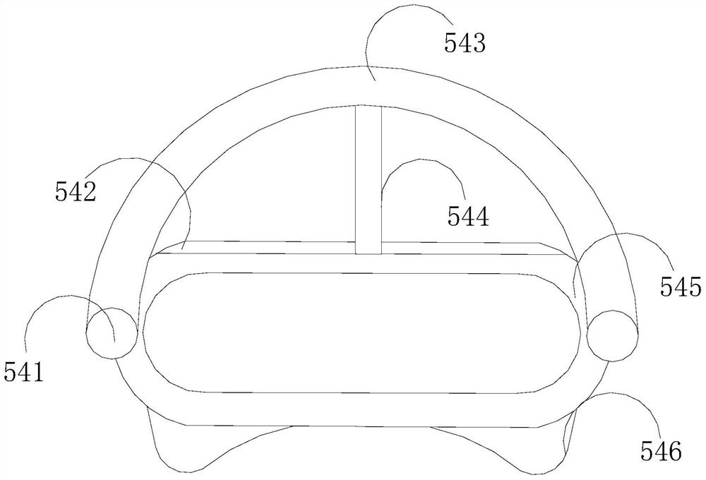 Jet treatment tank device for neurology department treatment