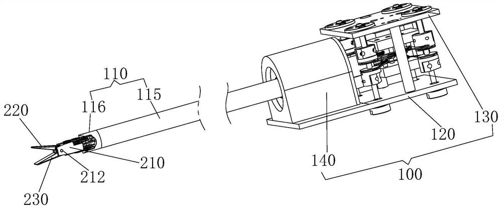 Clamp-type surgical instrument for surgical robot