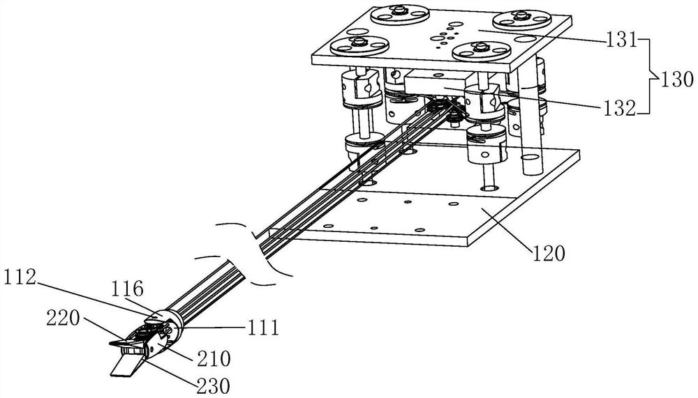 Clamp-type surgical instrument for surgical robot