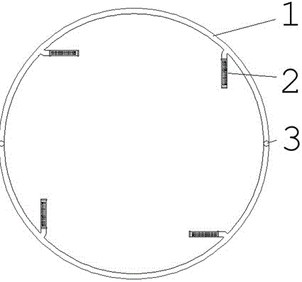 Annular filtering device for dibutyltin oxide production