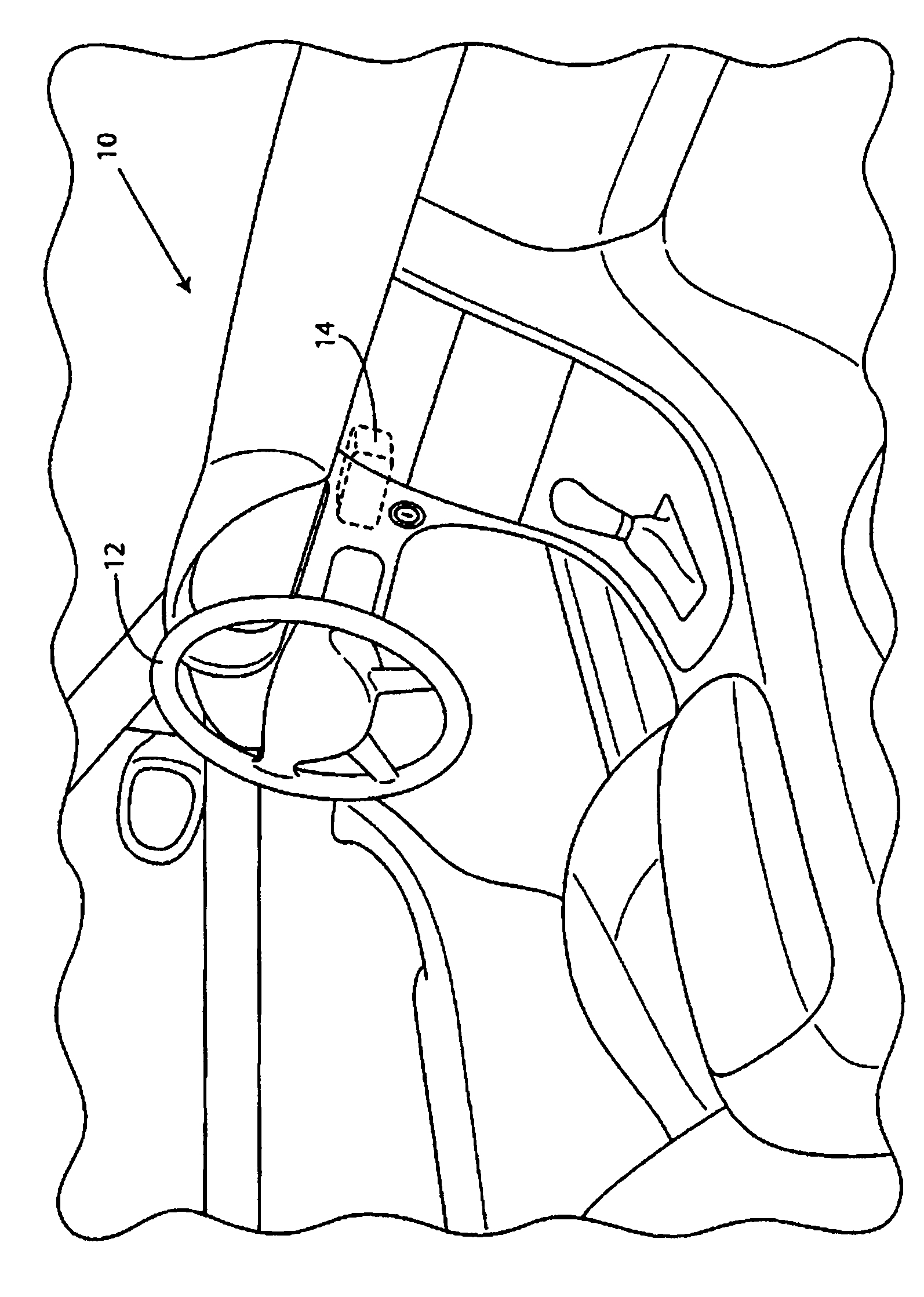 Vehicle driver messaging system and method