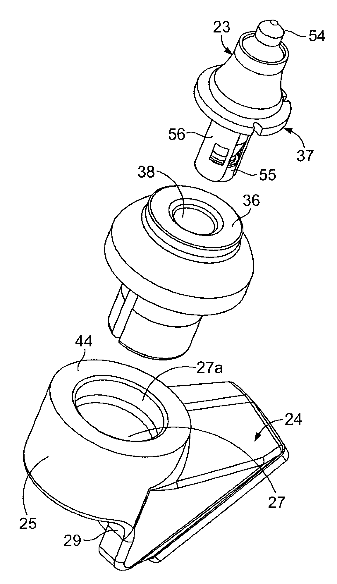 Bit Holder Shank and Differential Interference Between the Shank Distal Portion and the Bit Holder Block Bore