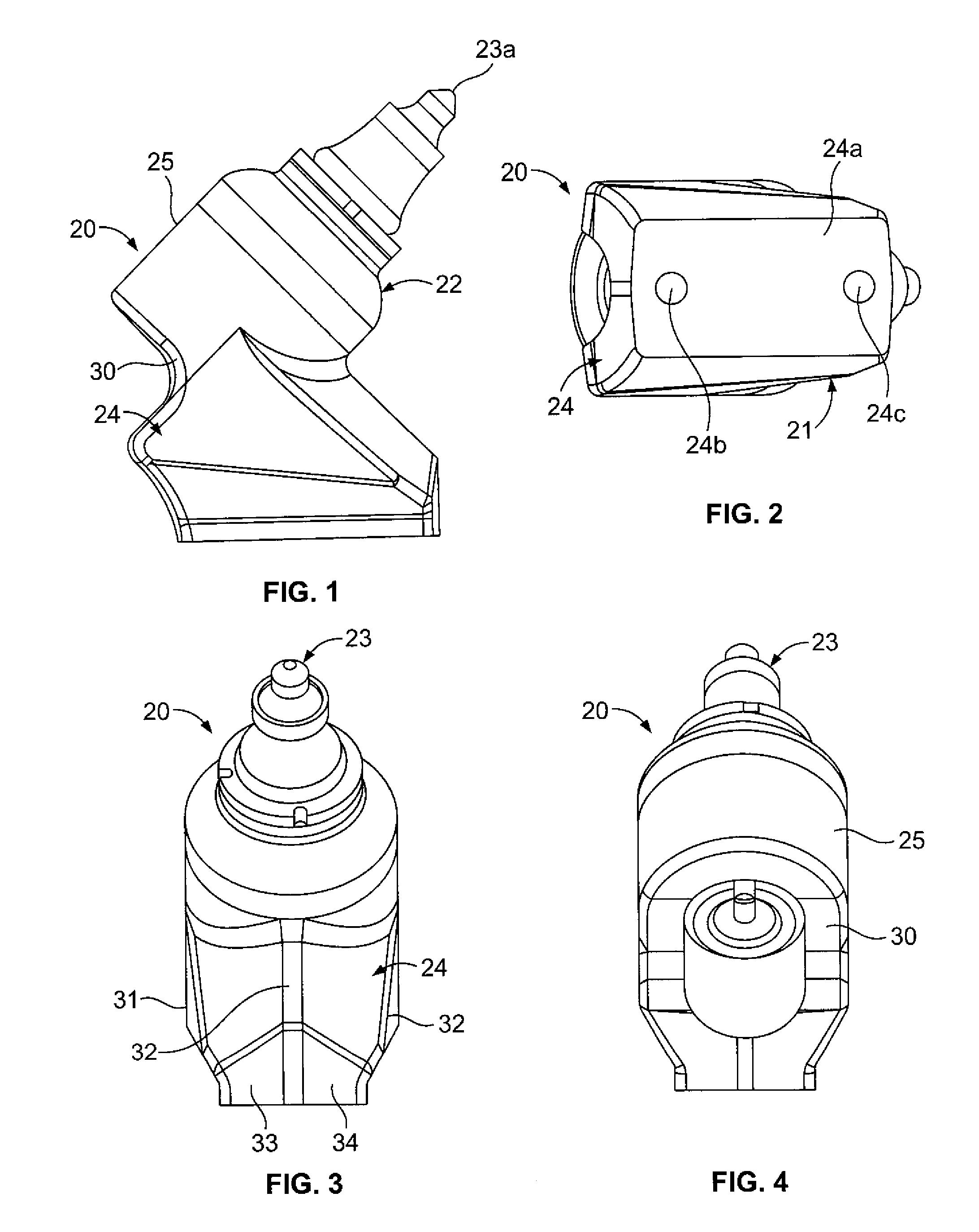 Bit Holder Shank and Differential Interference Between the Shank Distal Portion and the Bit Holder Block Bore