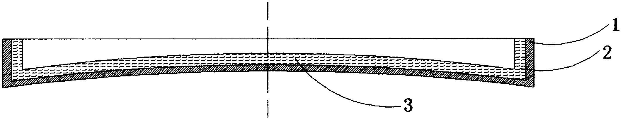 Method for eliminating influence of bleeding on surface strength of bleeding surface of GRG (Glass Fiber Reinforced Gypsum) product