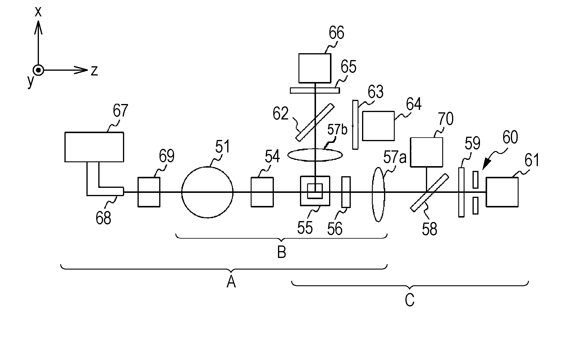 Particle analyzing apparatus and particle imaging method