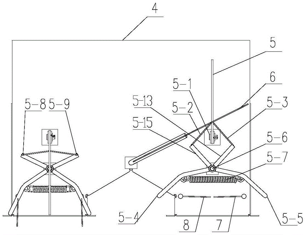 A Potato Synchronous Pressure Bag Opening Height Adaptive Bagging Mechanism