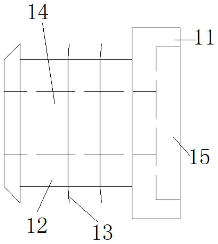 A broad-leaved tree injection component and its operating method