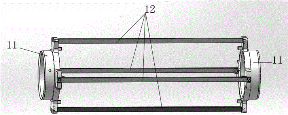 Fiber optic vector hydrophone with posture self-correcting function