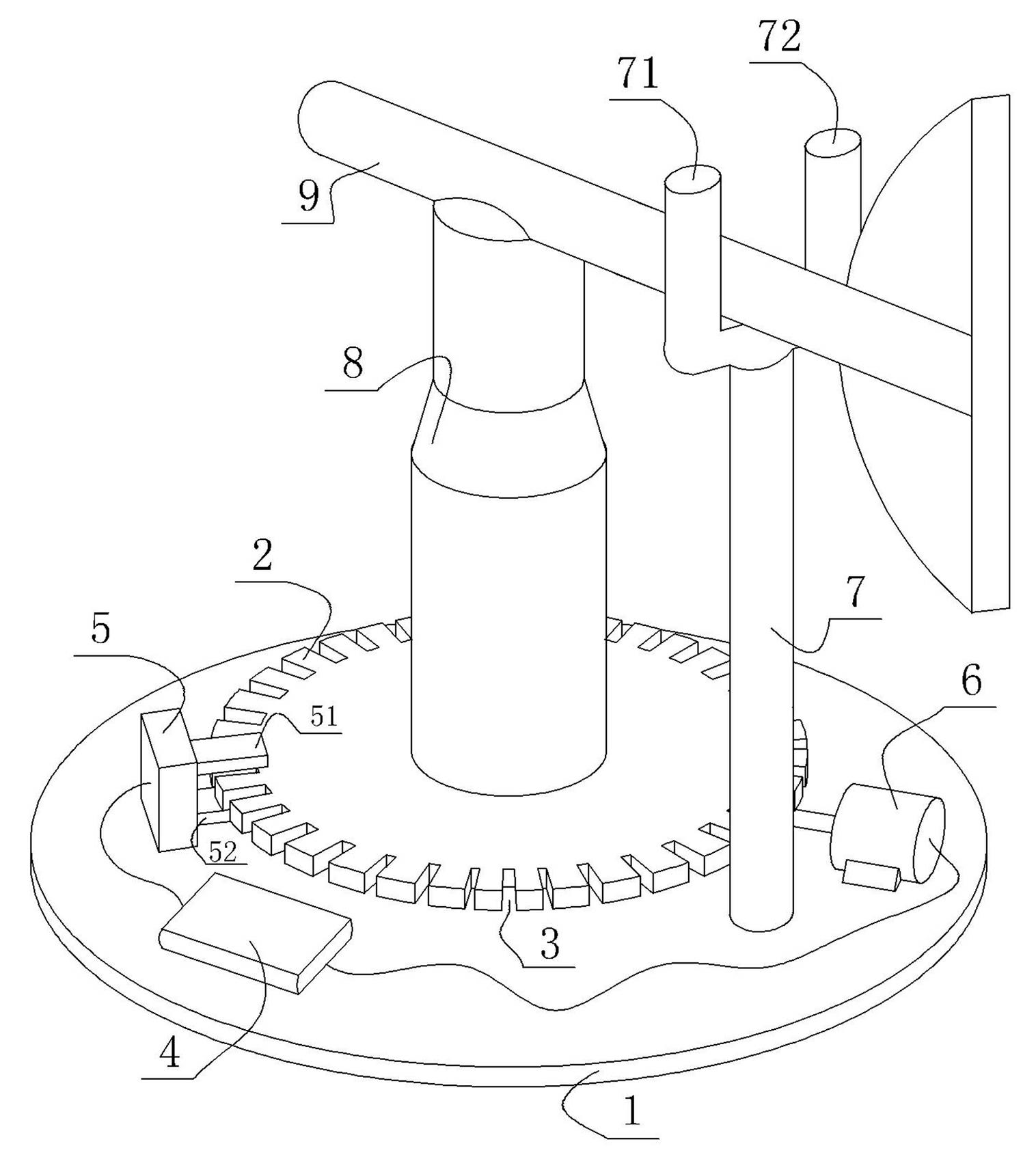 Calibration system of wind direction sensor