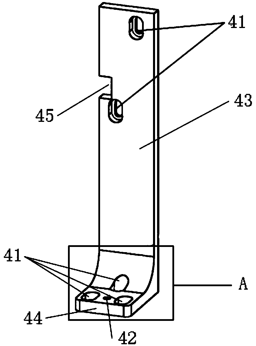 Open double-reading head circular grating system quick installation and adjustment mechanism