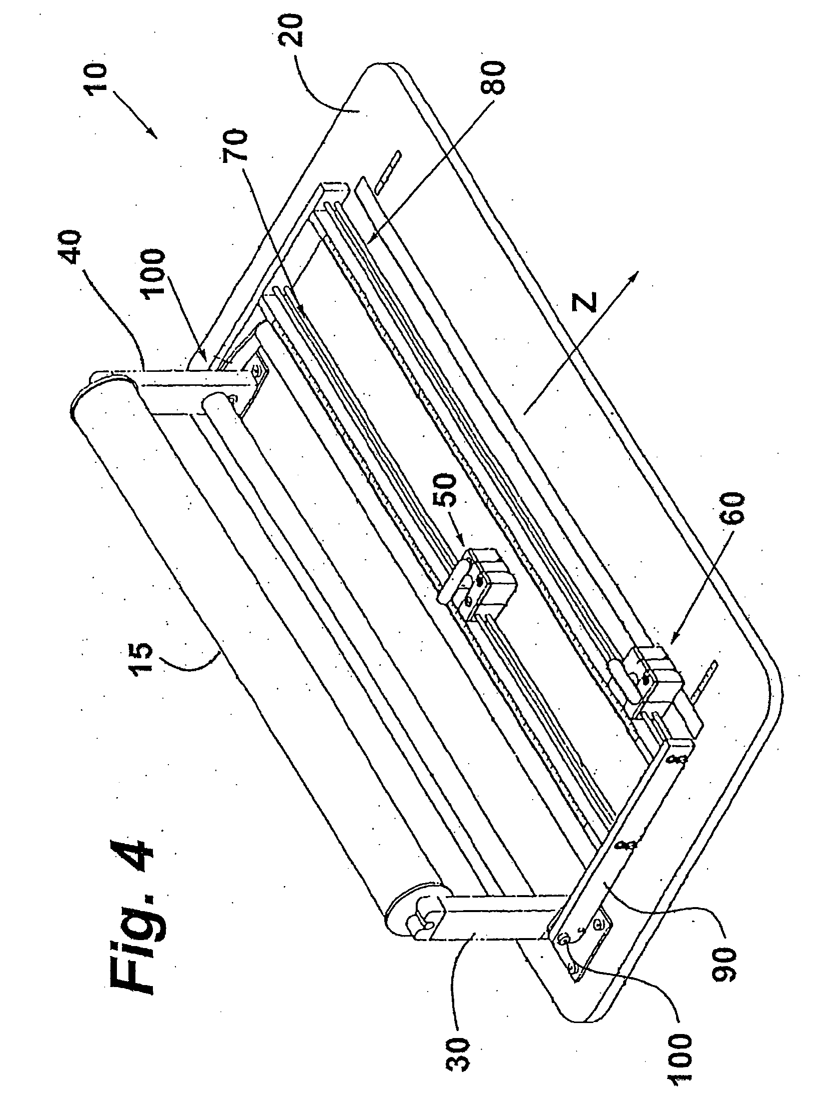 Rolled media cutting device