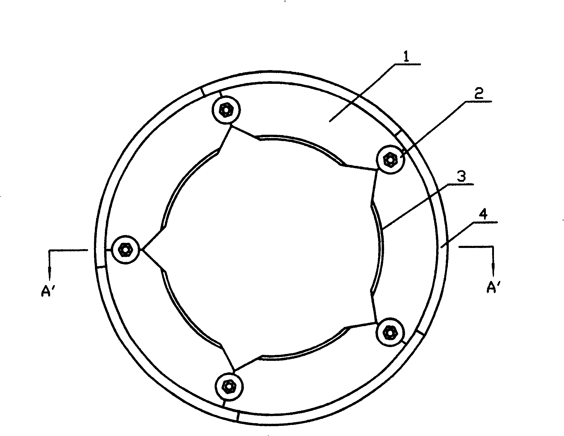 Safety device of vehicle tyre