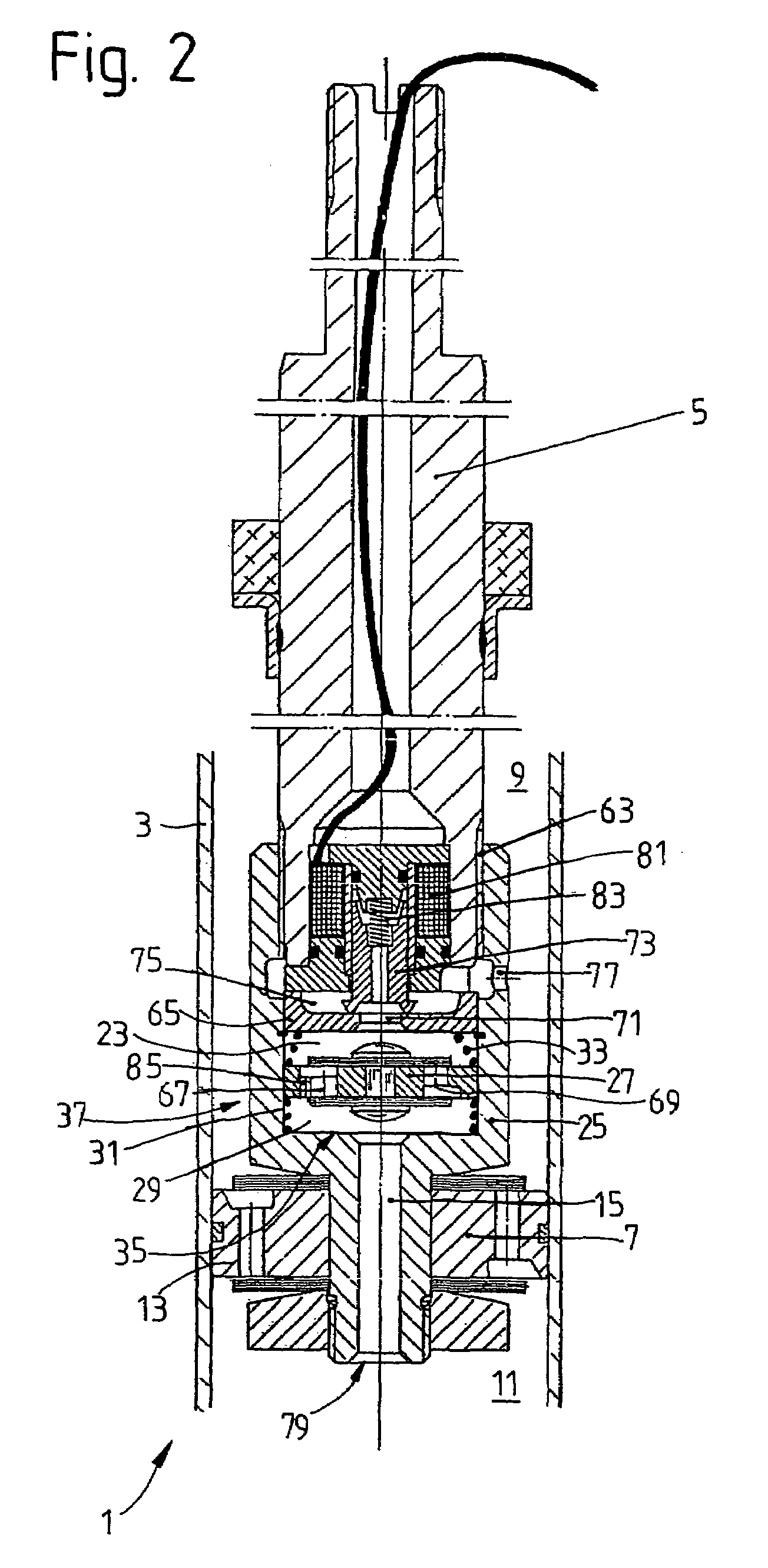 Vibration damper with amplitude-selective damping force