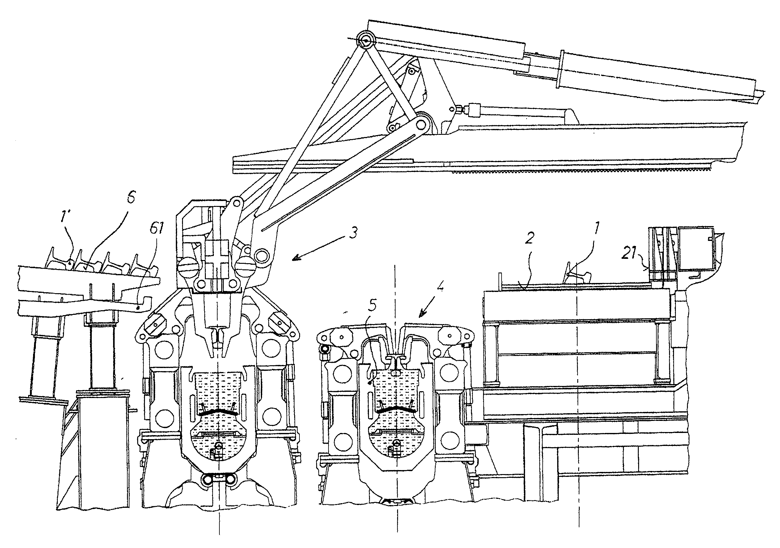 System and method for hardening rails