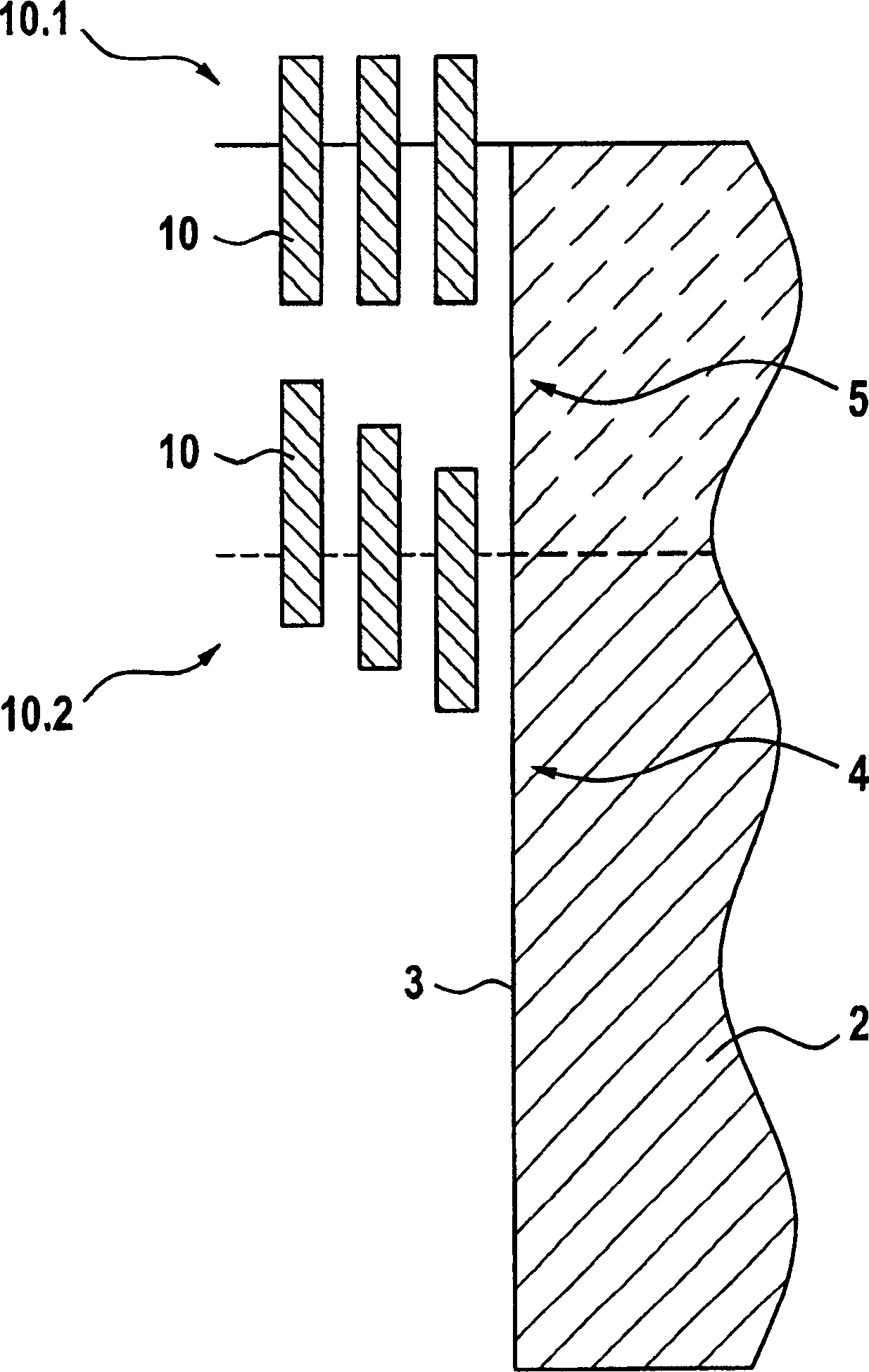 Method of honing bores