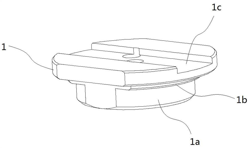 A capacitor integrated mold