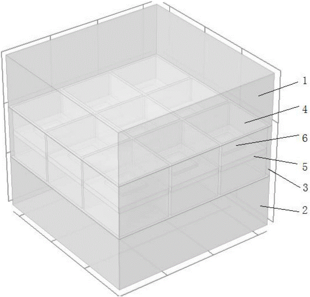 Composite sound absorption structure for improving set low frequency sound absorption performance