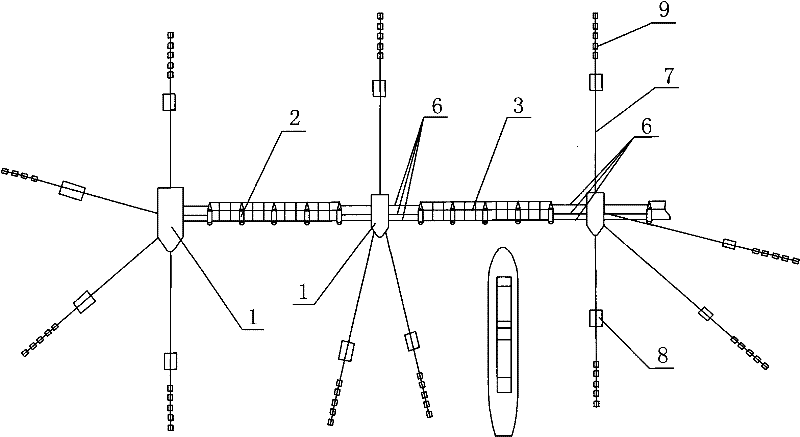 Self-adaptive ship-intercepting method