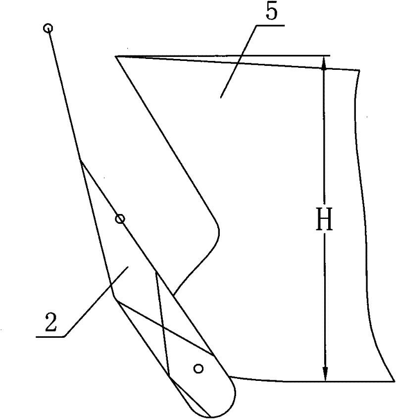 Self-adaptive ship-intercepting method