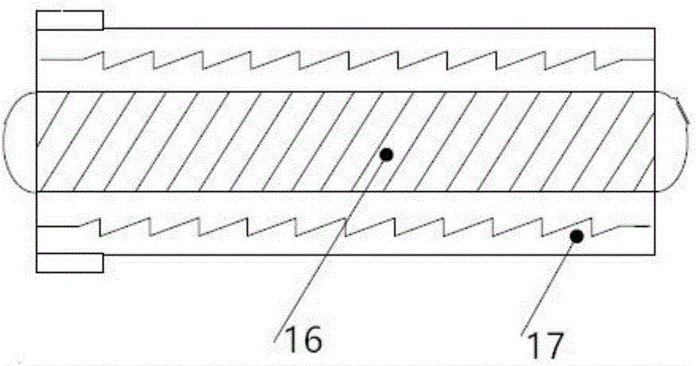 Energy-saving type temperature swing adsorption system and method for separating carbon dioxide in industrial flue gas