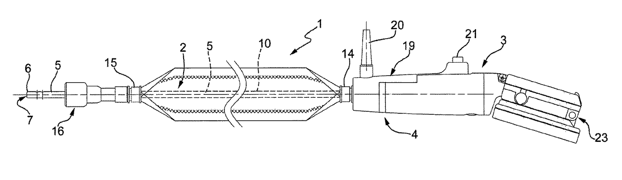 Catheter for tracheo-bronchial suction with visualization means