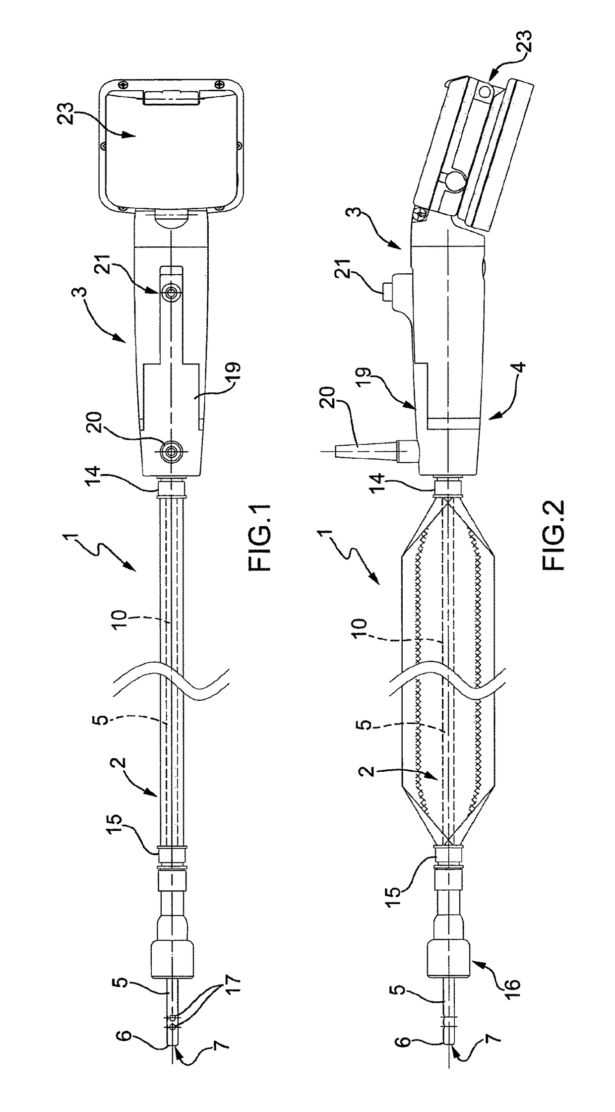 Catheter for tracheo-bronchial suction with visualization means