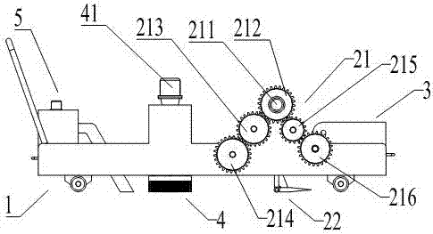 Energy-saving and environmental-friendly gum cleaning device