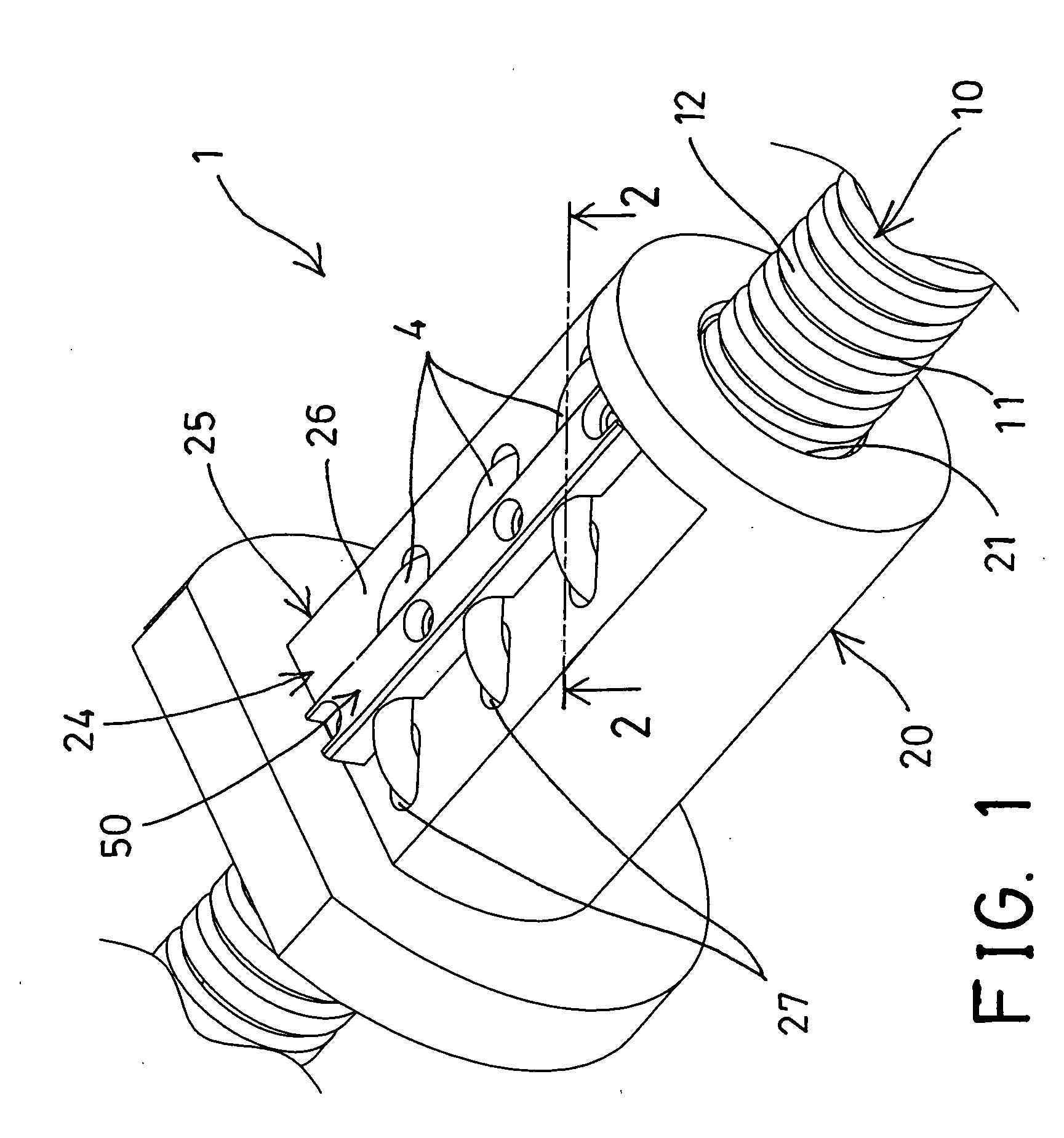 Ball screw device having ball return pipe