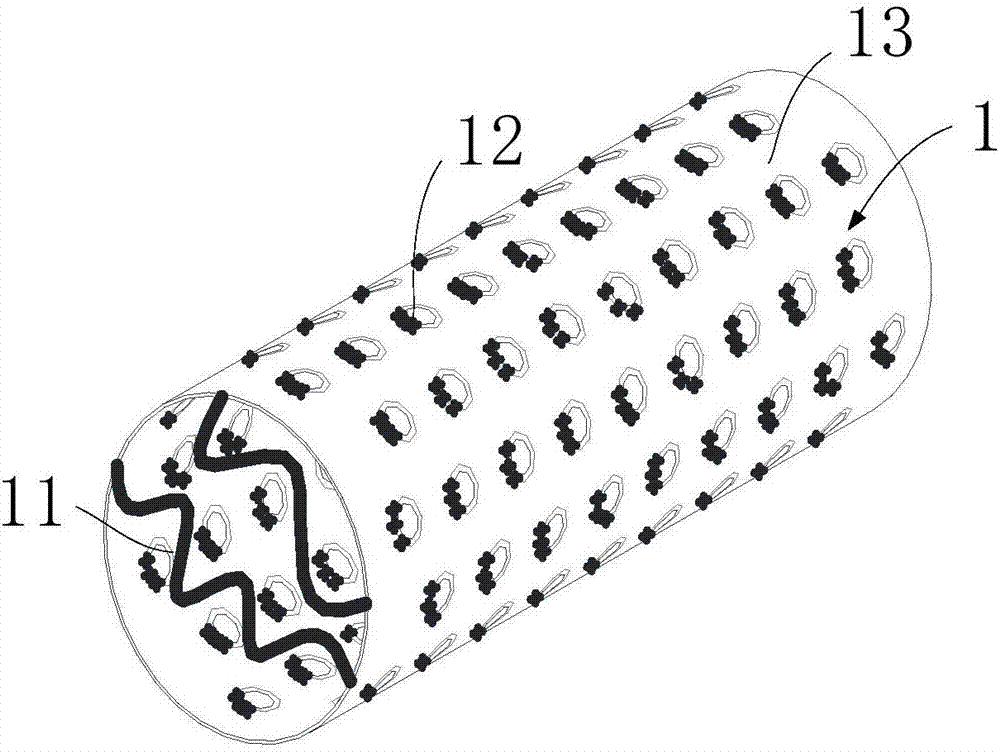 Check valve membrane coated stent