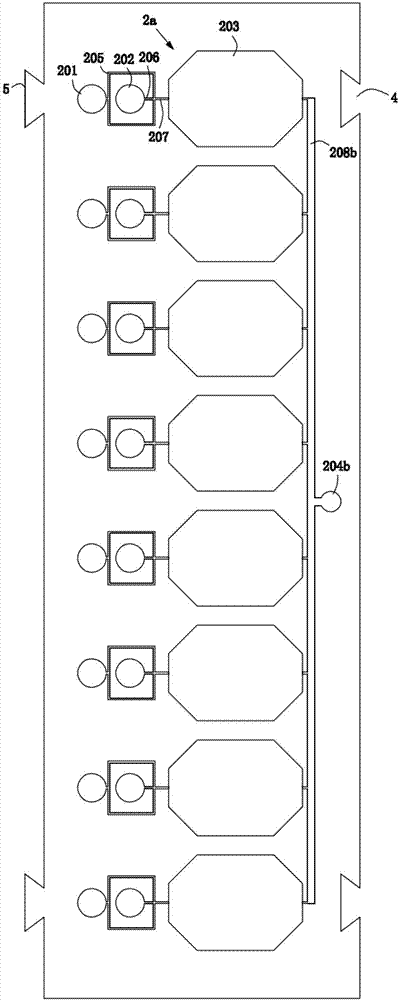 Multichannel microdroplet detection chip for nucleic acid detection