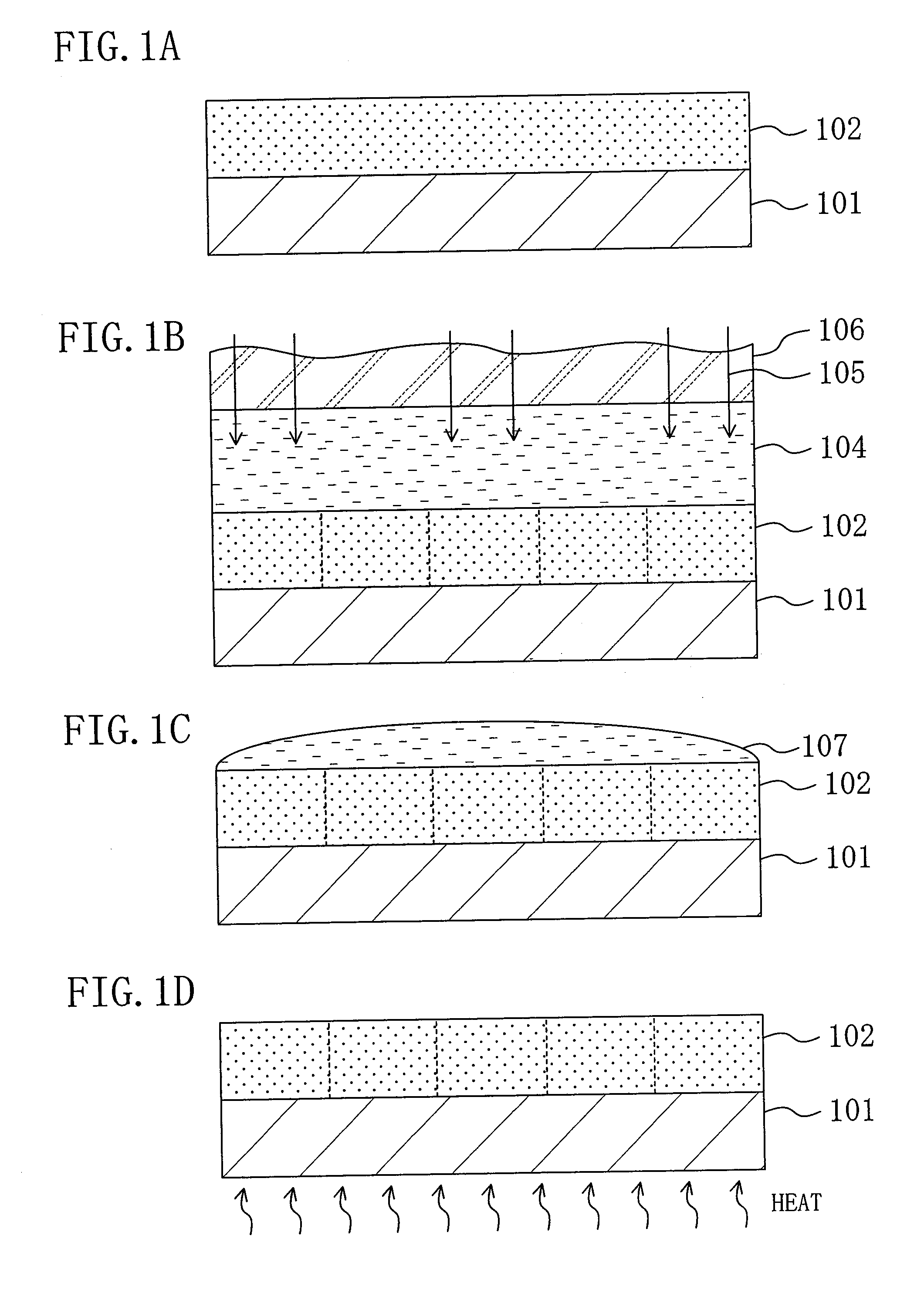 Barrier film material and pattern formation method